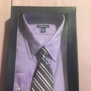 Men’s Dress Shirt and Tie
